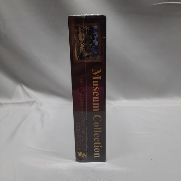 Museum Collection Thatched Cottage, Artwork Large Puzzle 27.6" x 19.7" - Picture 2 of 4